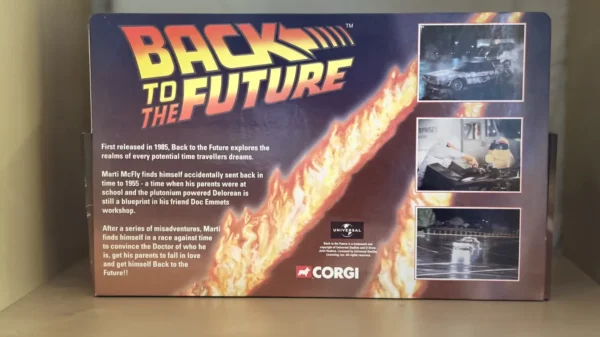 Corgi Delorean Retour vers le Futur + Doc Brown - Amenic